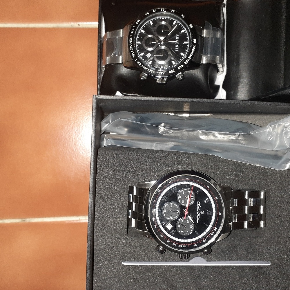 An Agenti and an Charles Hutton watch